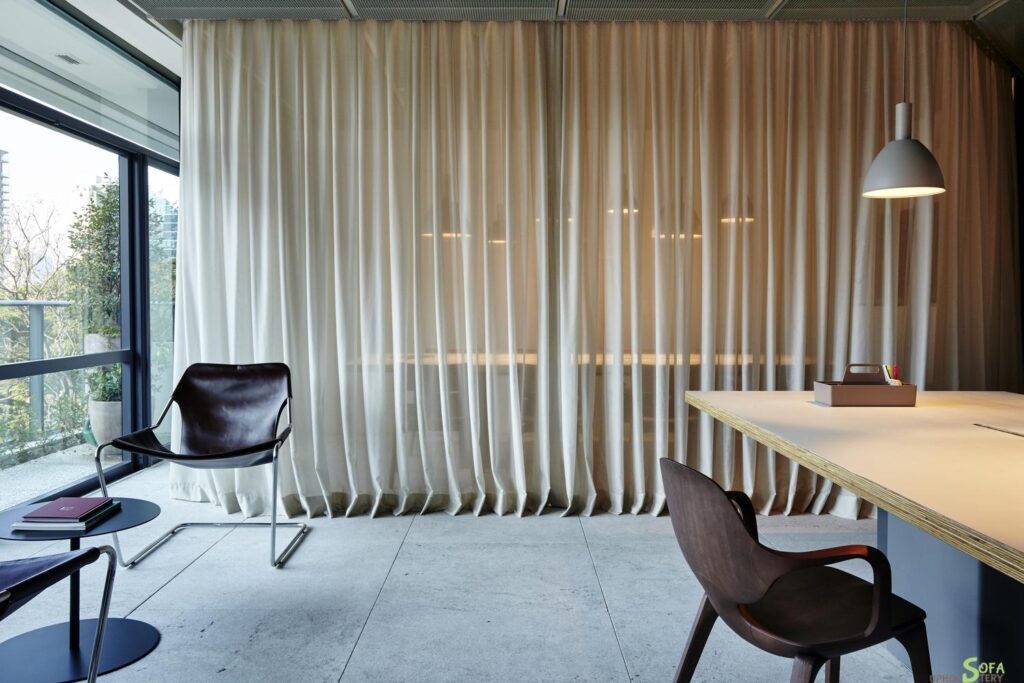 Office Curtains Ideas for Productive Workspaces